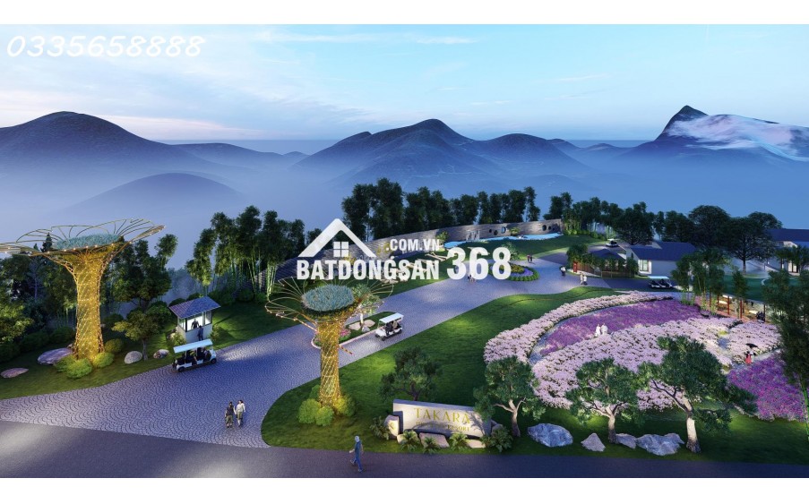 Biệt thự Takara Hoà Bình Resort - Siêu phẩm duy nhất lòng hồ Hoà Bình
